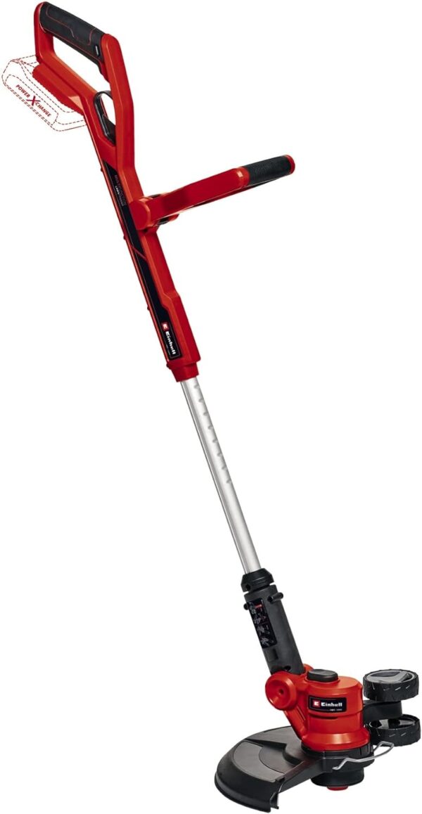 Einhell Power X-Change 18/30 Cordless Strimmer With Battery And Charger - 18V, 30cm Cutting Width, Battery Garden Strimmer Cordless Grass Cutter And Lawn Edger - GE-CT 18/30 Li Grass Trimmer - Image 3