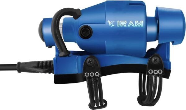 Iram Powerful Double Speed Floating Action for Full Body Massager Corded Electric Powered (Dark Blue) - Image 8