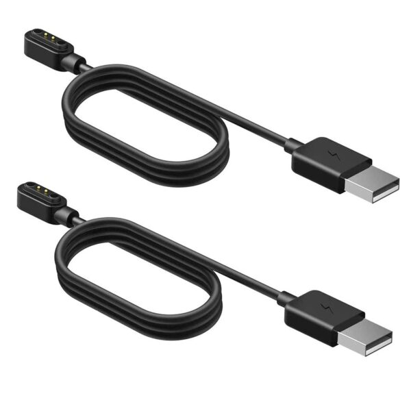 Lamshaw Compatible for Iaret I50 Smart Watch Charger, Magnetic USB Replacement Charging Cable Compatible with Iaret I50 1.32" Smart Watch / I50 1.32" Smart Watch/Lefitus I50 / Colesma I50 Smart Watch - Image 2