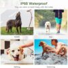 YIXIA Dog Training Collar with 2600Ft Remote, Electronic Dog Collar with Beep, Vibration, Strong vibration, Light and Keypad Lock Mode, Waterproof Electric Dog Collar Set for Small Medium Large Dogs - Image 4