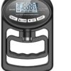 265 lbs / 120 kg Hand Dynamometer Grip Strength Trainer Electronic Hand Grip Strength Tester Grip Strengthener, Black - Image 2