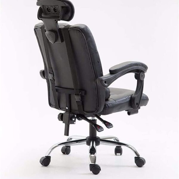 HOTRA Gaming Chair with Footrest and Massage Ergonomic Computer Game Chair High Back Computer Gamer Chair Video Gaming Chairs PC Office Chair (Color : Black) - Image 6