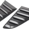 For Ford For Mustang 2015-2021 Rear Quarter Window Louvers Scoops Spoiler Car Tunning Panel Side Air Vent Cover - Image 2