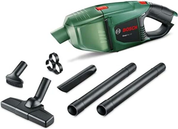 Bosch Home and Garden 06033D0000 Easyvac 12 Cordless Handheld Vacuum Cleaner, Without Battery And Charger, Green, 143 x 415 x 236 cm - Image 2