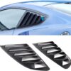 For Ford For Mustang 2015-2021 Rear Quarter Window Louvers Scoops Spoiler Car Tunning Panel Side Air Vent Cover - Image 3