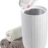 Towel Warmer for Bathroom - 27L Large Towel Warmer Bucket with 5-Minute Rapid Heating, 4 Adjustable Modes, Auto Flip-Top, Aromatherapy & Night Light, ETL Certified for Towels, Blankets & Clothes - Image 2