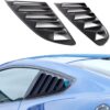 For Ford For Mustang 2015-2021 Rear Quarter Window Louvers Scoops Spoiler Car Tunning Panel Side Air Vent Cover - Image 6