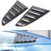 For Ford For Mustang 2015-2021 Rear Quarter Window Louvers Scoops Spoiler Car Tunning Panel Side Air Vent Cover - Image 4