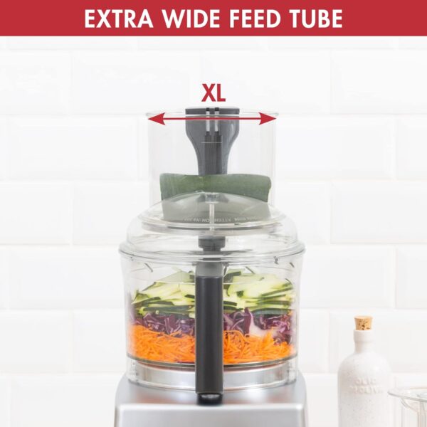 Magimix 4200XL Food Processor | 3L BPA-Free Bowl | Quiet & Powerful Motor | Multifunctional 6 in 1 Solution | Satin | 18471 - Image 13