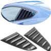 For Ford For Mustang 2015-2021 Rear Quarter Window Louvers Scoops Spoiler Car Tunning Panel Side Air Vent Cover - Image 5