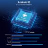 Hodozzy Android 6G+128G 8-core Double DIN Car Stereo Wireless CarPlay and Android Auto, 7 Inch Touch Screen Car Radio Bluetooth 2 Din GPS Navigation/WiFi, DSP AM/RDS/FM Radio MirrorLink, With Camera - Image 4