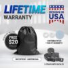 iCarCover 30-Layer Premium Truck Car Cover Waterproof All Weather | Rain Snow UV Sun Protection Full Car Covers | F-250 350 450, Ram 2500, Silverado Sierra 2500HD 3500HD, Size T74 (See Size Chart) - Image 6