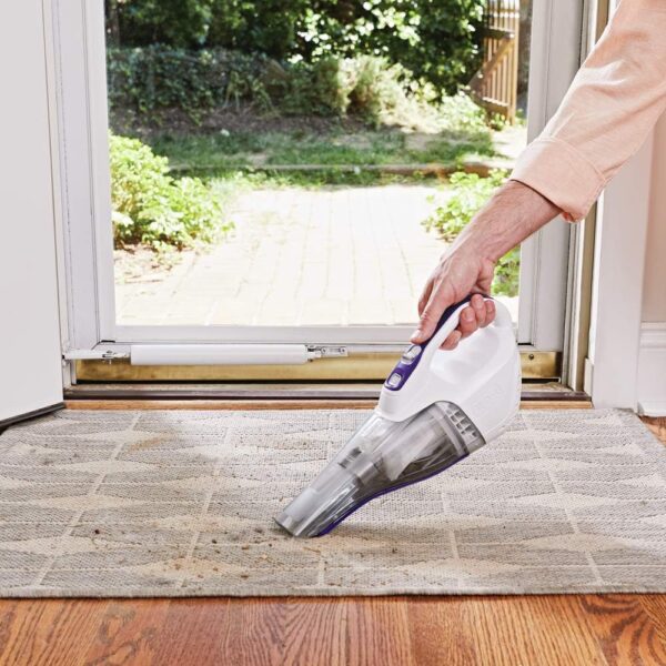 BLACK+DECKER HLVB315JP07, dustbuster Cordless Pet Hand Vacuum, White - Image 8