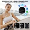 Smart Watch for Men Women Answer/Make Calls, 1.95" Touch Screen Fitness Tracker with 110+ Sports Modes, Step Counter, Heart Rate Sleep Monitor, IP68 Waterproof Activity Trackers Watch for Android/iOS - Image 6