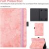 SINSO Universal Stand Folio Case Cover for All 7-8" Tablets (Fire 7 tablet/Fire HD 8,iPad Mini 5/4/3/2/1,iPad mini 6,Lenovo Tab M7 7 inch/Lenovo Tab M8 8 inch), Pink - Image 3