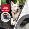 Lusso Gear Dog Car Seat Cover for Back Seat, Protects from Scratches, Scuffs, Shedding, Mud, & More, 100% Waterproof, Non-Slip Cover Stays Securely in Place, Fits Your Car, Truck, Auto (Black) - Image 8