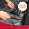 Lusso Gear Dog Car Seat Cover for Back Seat, Protects from Scratches, Scuffs, Shedding, Mud, & More, 100% Waterproof, Non-Slip Cover Stays Securely in Place, Fits Your Car, Truck, Auto (Black) - Image 9