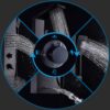 ELLO&ALLO LED Stainless Steel Shower Panel Tower System, Rainfall Shower Head Rain Massage System with LED Body Jets - Image 3