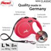 Flexi New Classic Tape Red Large 8m Retractable Dog Leash/Lead for dogs up to 50kg/110lbs - Image 3