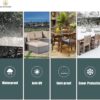 F&J Outdoors Garden Furniture Cover Waterproof 6 Chairs 7 Piece Outdoor Sectional Cover 244x162x80cm Eco-friendly Fabric UV Resistant,Beige+Brown - Image 8