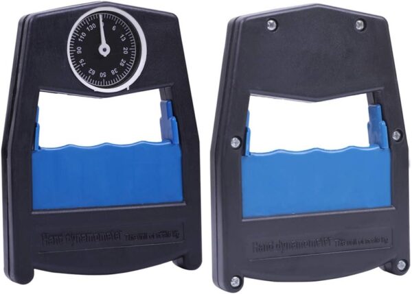 Fugift Hand Dynamometer Grip Power Strength Meter Force Measurement Tool 130kg/287lbs Capacity Force Gauge Ergonomic Design Measurement - Image 5