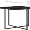 WKIEQACO Outdoor Outdoor Furniture Sets,5 Piece Outdoor Dining Set with Cushions Poly Rattan Grey - Image 11