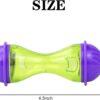 HZAKXIN 2Pcs Rabbit Treat Ball Interactive Bunny Toys Food Dispensing Guinea Pig Toys Slow Feeder for Rabbits, Guinea Pigs, Reptile - Image 3