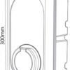 evec VEC02 | EV charger | Electric Vehicle Charger | Type 1, Type 2 | 22kW | Untethered | Triple Phase | Wall Mount | Commercial EV Charger| Level 2 Charger | Black - Image 8