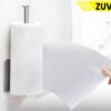 Zuvo Kitchen Roll Holder Under Cabinet – 30 cm Stainless Steel, Self-Adhesive or Screw Mount, Rustproof and Durable Solution for Paper Rolls, Silver - Image 7