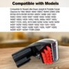 Entgoinggo Carpets Stain Brush Tool, Vacuum Brush Tough Stain Brush Tool, Replacement For Bissell For Little Green For ProHeat 1425 Series Cleaning Parts(Black) - Image 3