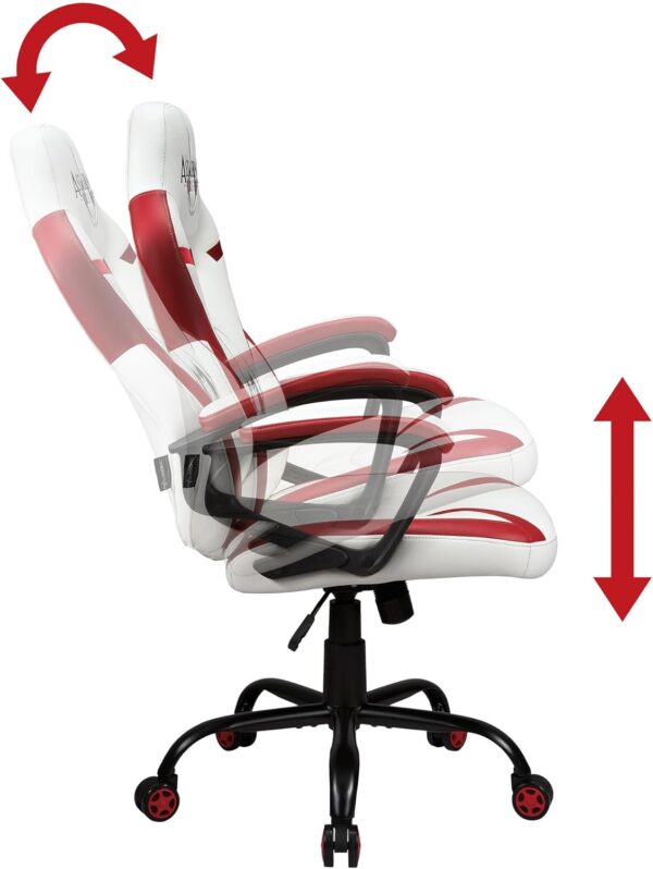Subsonic Assassin's Creed - Junior gamer chair - Gaming office chair White - Official License - Image 6
