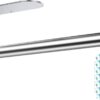 Zuvo Kitchen Roll Holder Under Cabinet – 30 cm Stainless Steel, Self-Adhesive or Screw Mount, Rustproof and Durable Solution for Paper Rolls, Silver - Image 2
