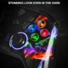 EasySMX 2.4G Wireless Game Controller Joystick for PC/PS3/Nintendo Switch/Steam Deck/Android/Tesla/Vista/TV Box,Rechargeable, M customized Muttons Dual shock, Turbo - Image 8