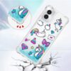 Glitter Liquid Sparkle for Motorola Moto G Power 5G 2024 Cover Christmas Glitter Case Cute Flowing 3D Quicksand Bling Plastic Soft Clear Personalized Floating Phone Case Bling Liquid,Purple Unicorn - Image 6