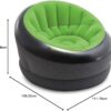 Intex Inflatable Empire Chair, 44" X 43" X 27", Vinyl, Green - Image 4