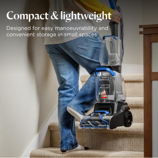 BISSELL PowerWash Compact Pet, Compact Upright Carpet Cleaner for Pet Stains & Odours, Portable Carpet Washer, Detachable hose & tools, Multisurface Upholstery Cleaner, 600W, Corded, 4058E - Image 7
