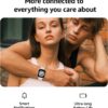 Smart Watch for Men Women Answer/Make Call, 1.85" Smartwatch, Fitness Watch with Heart Rate Blood Pressure Sleep Monitor, 140+Sports, IP68 Waterproof Step Counter Watch Compatible with Android IOS - Image 3