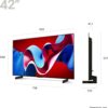 LG evo OLED42C44LA 42-Inch 4K UHD Smart TV, (α9 AI Processor, Dolby Atmos, Freeview Play and Amazon Alexa, 120Hz), Umber Brown [Model 2024] - Image 4