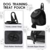 FuninCrea Dog Treat Pouch Bag, Dog Treat Bag with Built-in Poop Bag Dispenser Dog Training Treat Pouch for Walking Oxford Cloth Dog Training Bag for Travel Outdoor Training (Green) - Image 3