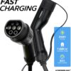 VORSPRUNG® Rapid EV Charger - 15M Type 2 32A 7.68kW EV Charging Cable with Free Carry Bag, Fast Electric Vehicle Charging - Image 5