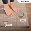 Livabliss Colos Indoor Outdoor Rug - Large Boho Rugs for Living Room 200x275 cm Dining, Kitchen Carpet, Patterned Neutral and Coloured Rugs, Waterproof, Stain Durable - Beige and Cream - Image 5