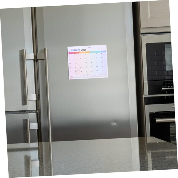 LALAFINA Monthly Calendar for Refrigerator Advent Calendar for Smart Calendar Office Fridge Advent Calendars Calendar Small Refrigerator for Room Paper - Image 7