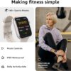 Smart Watch for Men Women Answer/Make Call, 1.85" Smartwatch, Fitness Watch with Heart Rate Blood Pressure Sleep Monitor, 140+Sports, IP68 Waterproof Step Counter Watch Compatible with Android IOS - Image 7