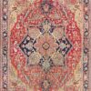 Livabliss Alfons Medallion Oriental Area Rug,5' x 7'6",Red/Gold - Image 4