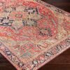 Livabliss Alfons Medallion Oriental Area Rug,5' x 7'6",Red/Gold - Image 7