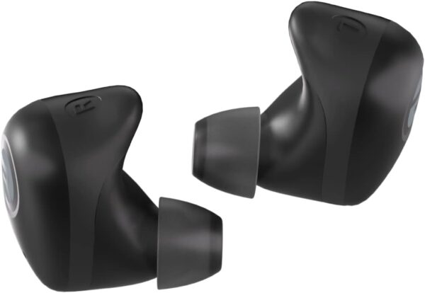 Raycon Fitness Bluetooth True Wireless Earbuds with Built in Mic 54 Hours of Battery IPX 7 Waterproof and Charging Case with Talk, Text, and Play Bluetooth 5.2 Portable Sport (Black) - Image 3