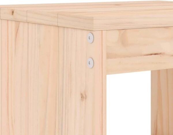 5 Piece Solid Wood Pine Garden Bar Set Outdoor Patio Furniture Choice - Image 6