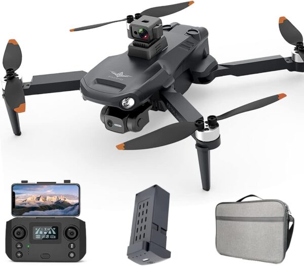 KF106 MAX Drone with Camera 4K HD, 360° Obstacle Avoidance, 3-Axis Gimbal, 22 Minutes Flight Time, GPS Follow Me, Smart Return, Professional Quadcopter, 3 Batteries - Image 2