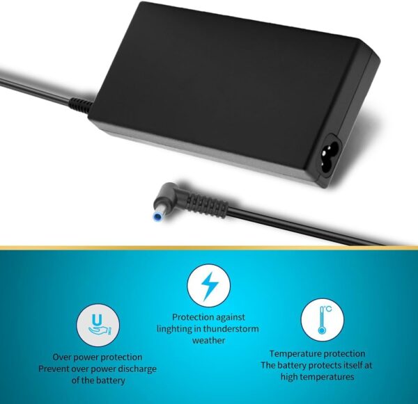 45W Hp Laptop Charger Fit For HP Pavilion x360 11 13 14 15 Chromebook 11 14 Stream x360 11 13 14 ProBook 430 440 450 Elitebook 840 850 Notebook 14 15 240 245 250 Power Supply Adapter Smart BlueTip - Image 6