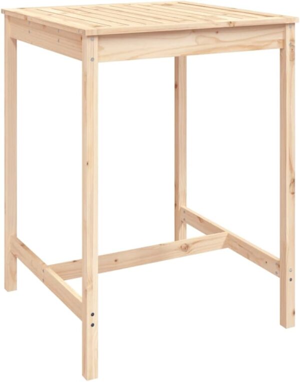 5 Piece Solid Wood Pine Garden Bar Set Outdoor Patio Furniture Choice - Image 7